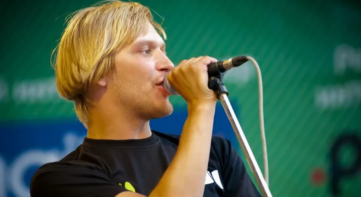 Алексей Поляков на фестивале Rock-Line